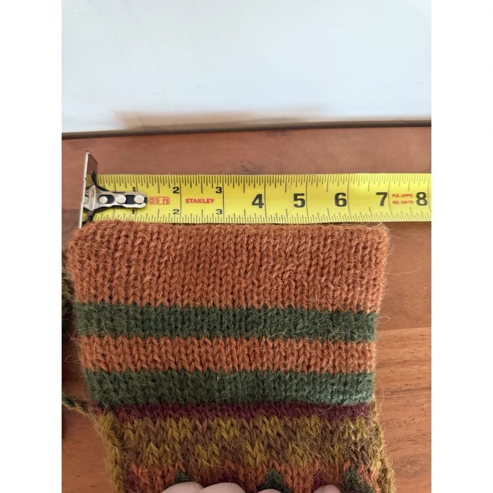 Peruvian Connection Knit Christmas Stocking - 100% Alpaca Made In Peru 23